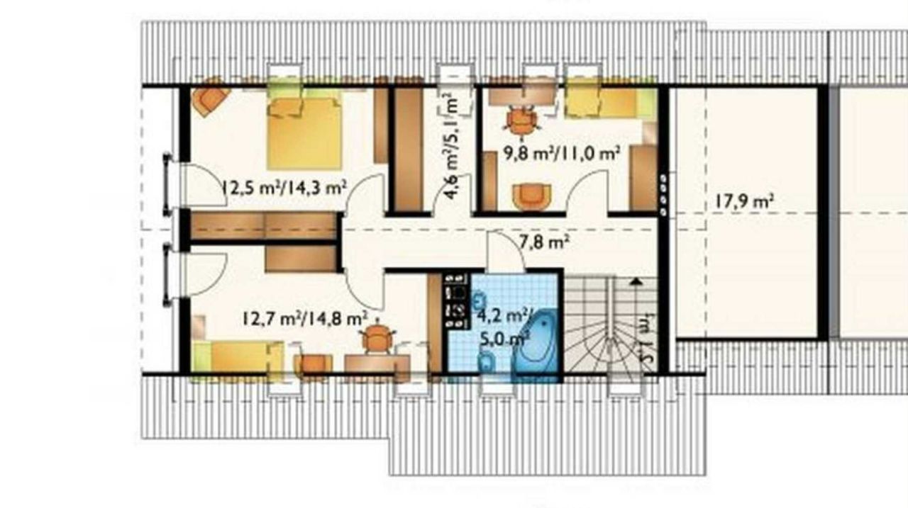 bliźniak, 5 pokoi Baniocha, ul. Piwna. Zdjęcie 8