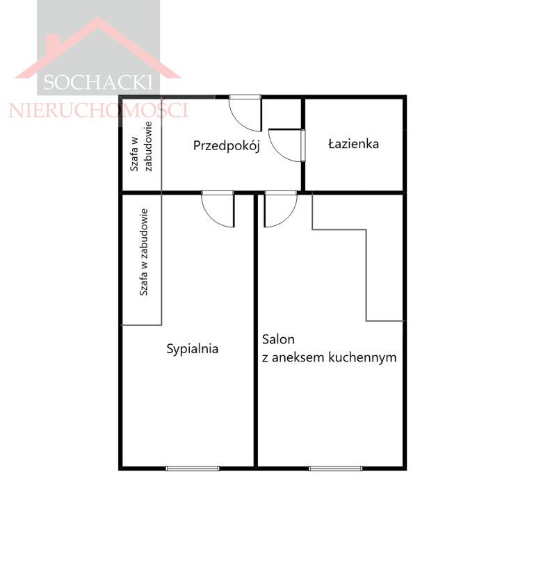 Mieszkanie 2-pokojowe Lubań, ul. Królowej Jadwigi. Zdjęcie 9