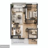 Mieszkanie 1-pokojowe Warszawa Śródmieście, al. "Solidarności". Zdjęcie 2