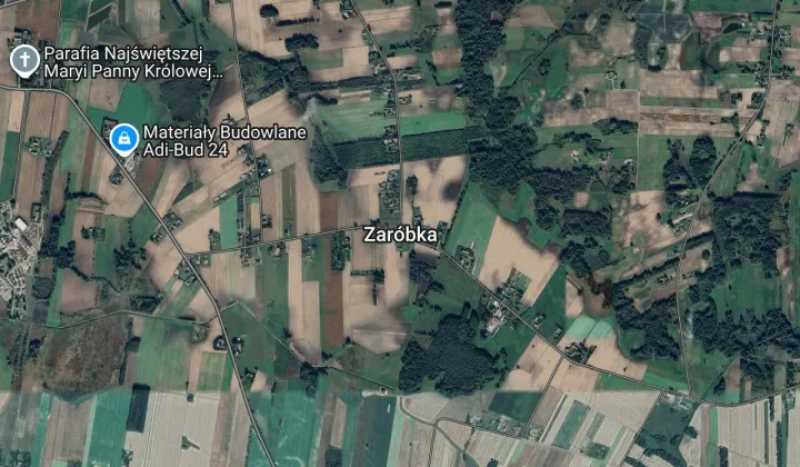 Działka rolno-budowlana Zaróbka