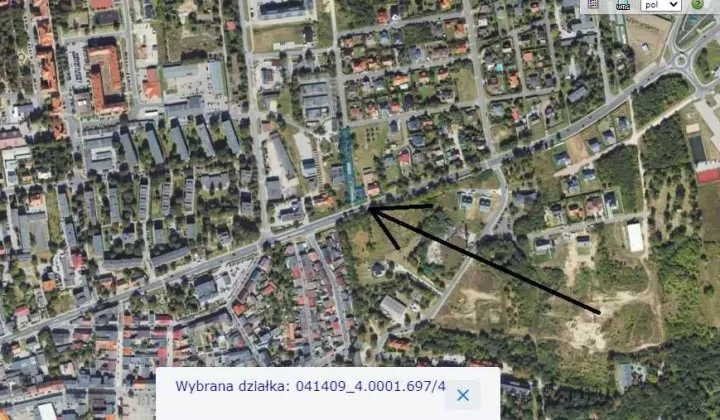 Działka inwestycyjna Świecie, ul. Wojska Polskiego