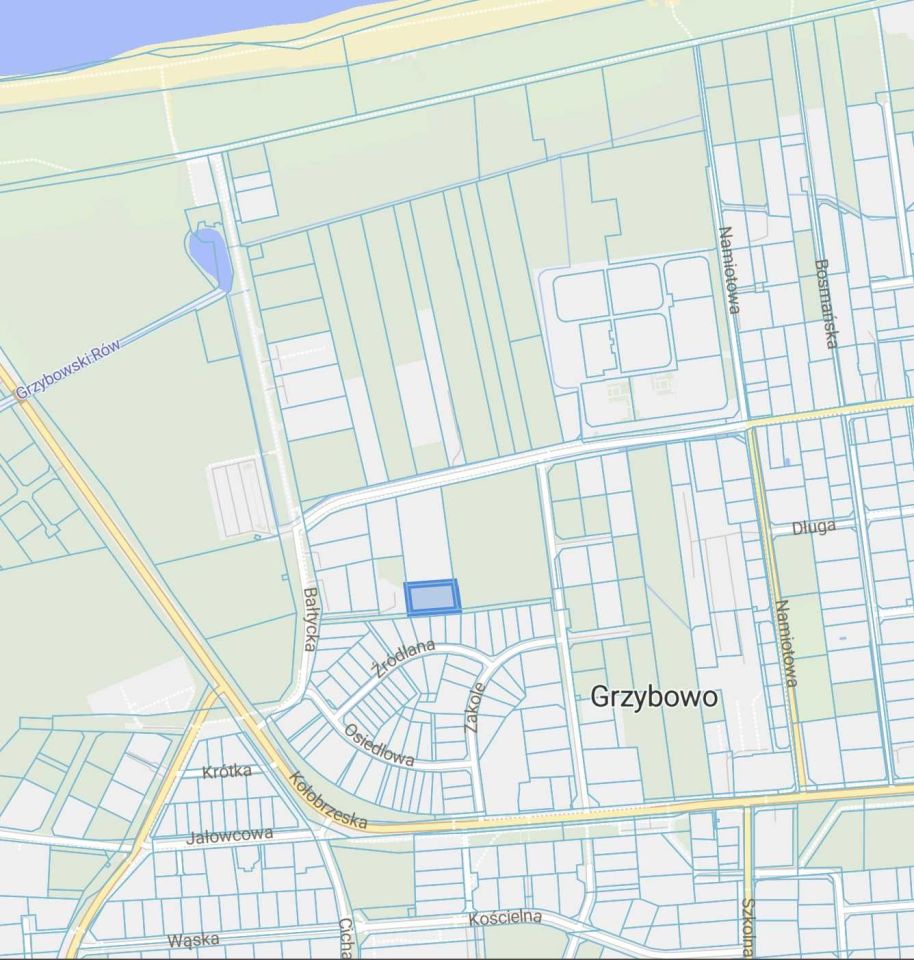 Działka inwestycyjna Grzybowo, ul. Nadmorska. Zdjęcie 3