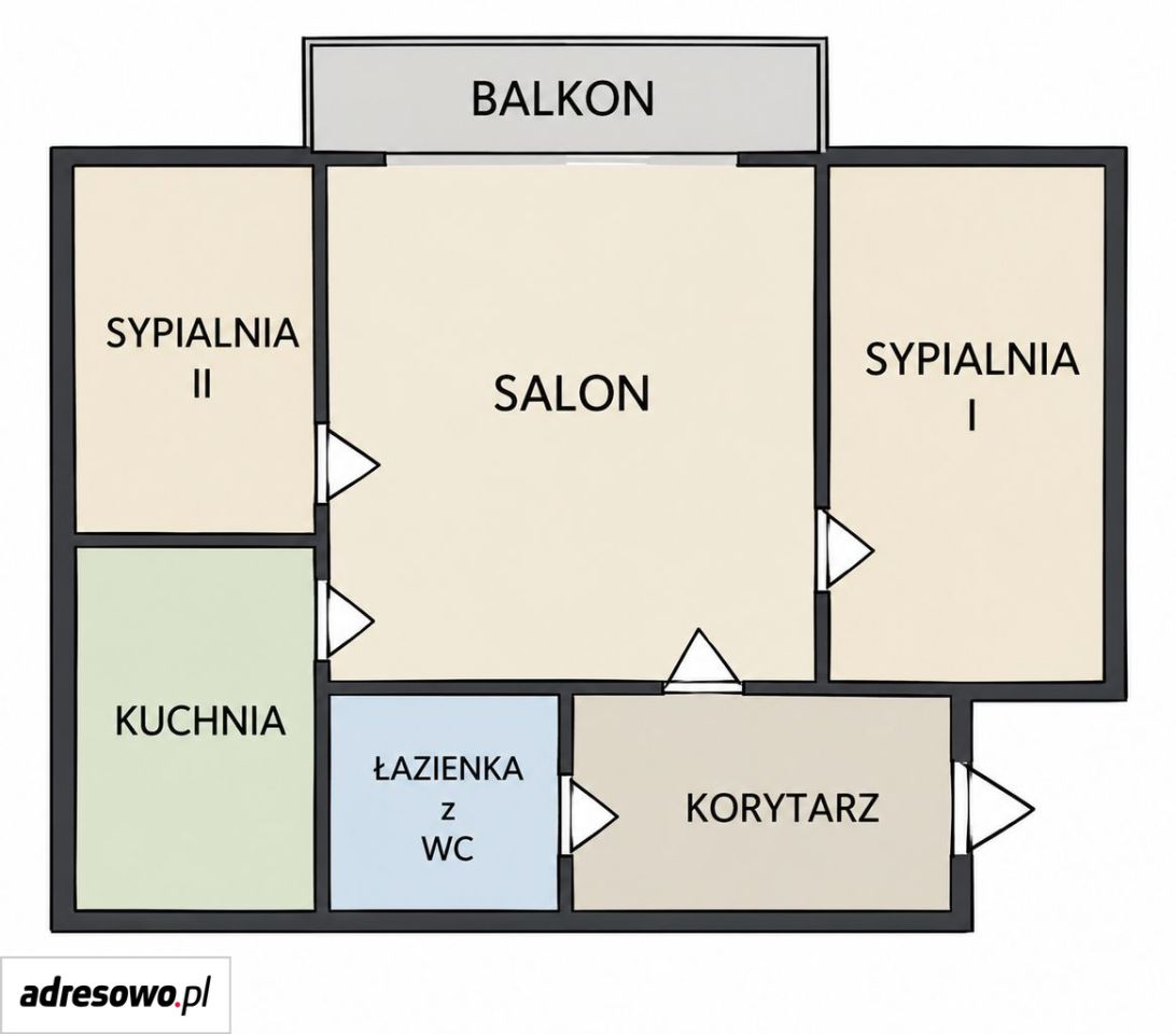 Mieszkanie 3-pokojowe Wrocław Gajowice, ul. Fabryczna. Zdjęcie 13