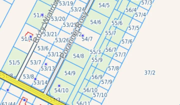 Działka budowlana Falenty Nowe, ul. Wichrowe Wzgórze