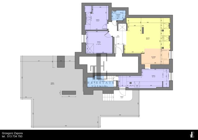 Mieszkanie 4-pokojowe Warszawa Wola, al. Prymasa Tysiąclecia. Zdjęcie 14