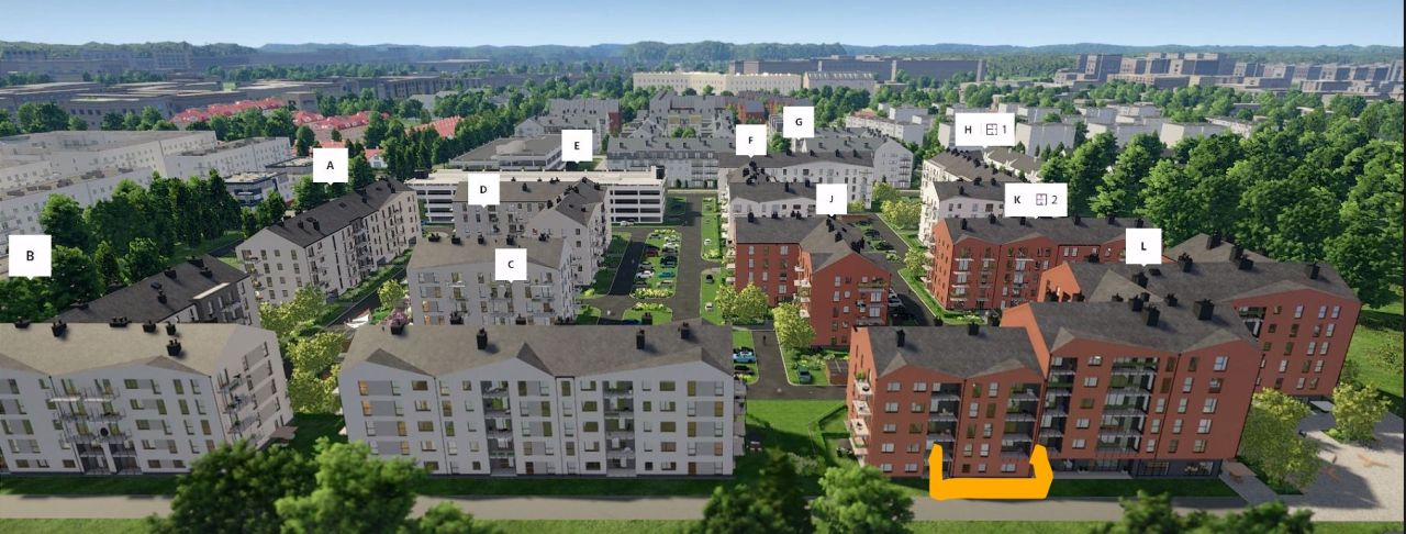 Mieszkanie 2-pokojowe Poznań Naramowice, ul. Sielawy