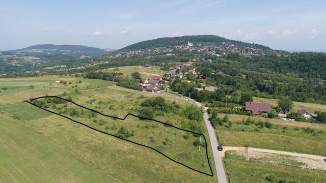 Działka budowlana Lanckorona Dział Polecki, ul. Palecka. Zdjęcie 1