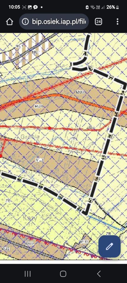 Działka budowlana Osiek, ul. Tarnobrzeska. Zdjęcie 2