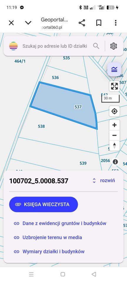 Działka rolna Wygnanów. Zdjęcie 1