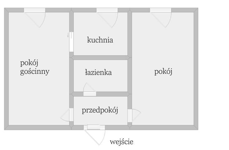 Mieszkanie 2-pokojowe Elbląg, ul. Henryka Nitschmanna. Zdjęcie 10