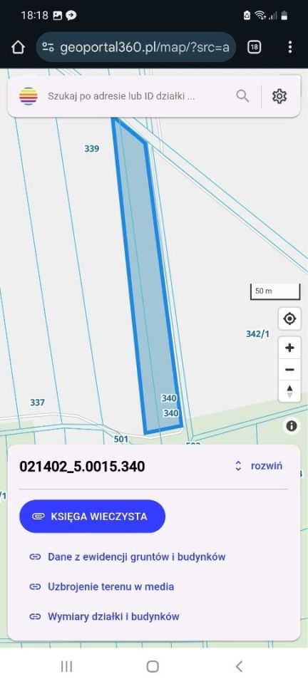 Działka rolna Zawidowice. Zdjęcie 2