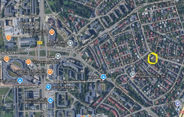 Działka budowlana Rzeszów Nowe Miasto, ul. Mieszka I. Zdjęcie 5