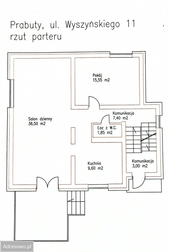 dom wolnostojący, 5 pokoi Prabuty, ul. Stefana Wyszyńskiego. Zdjęcie 10