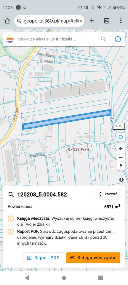 Działka rolno-budowlana Jurków Szotówka. Zdjęcie 3