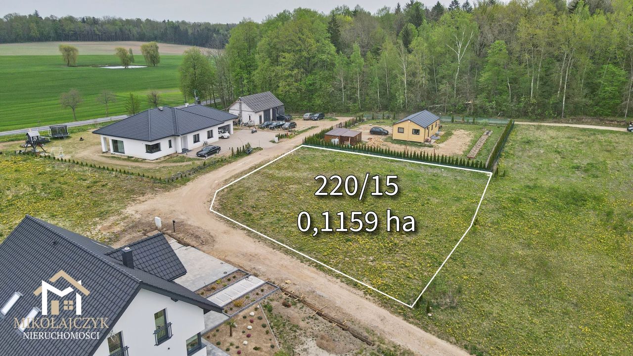 Działka rolno-budowlana Galiny. Zdjęcie 1