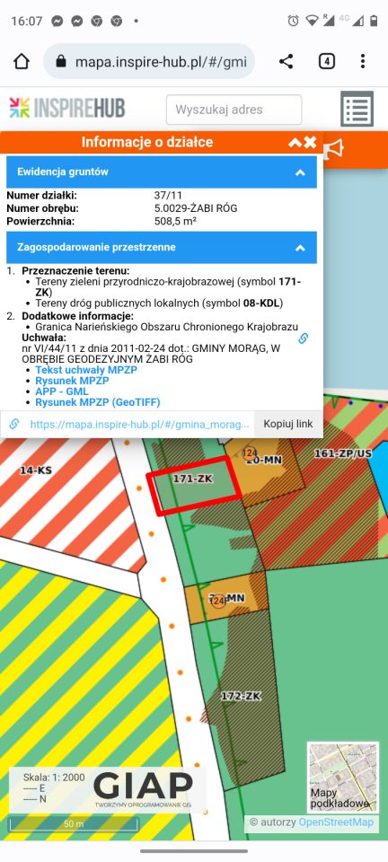Działka inna Żabi Róg. Zdjęcie 4