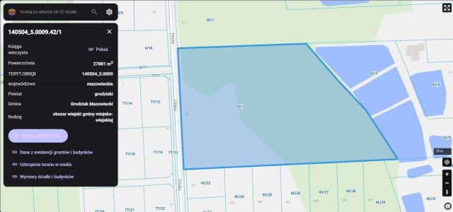 Działka siedliskowa Janinów, ul. Fińska. Zdjęcie 1