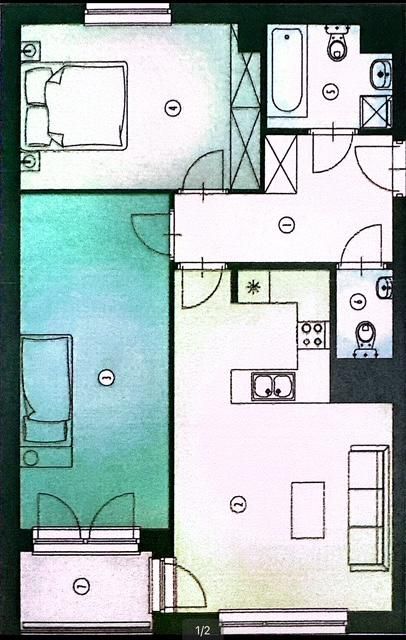 Mieszkanie 3-pokojowe Warszawa Mokotów, ul. Wolfganga Amadeusza Mozarta. Zdjęcie 4