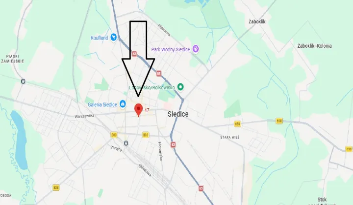 Mieszkanie 1-pokojowe Siedlce Centrum, ul. Kazimierza Pułaskiego