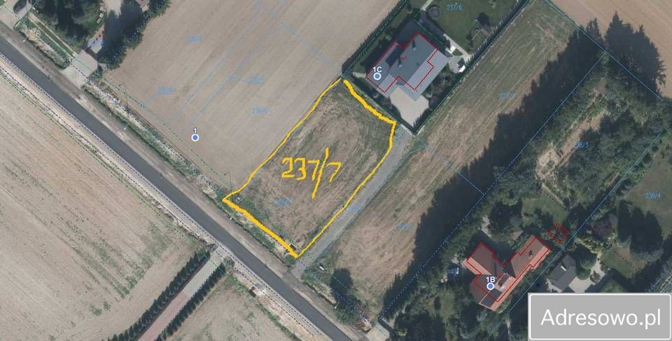 Działka budowlana Zemborzyce Dolne. Zdjęcie 7