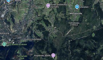 Działka inwestycyjna Zakopane, ul. Cyrhla