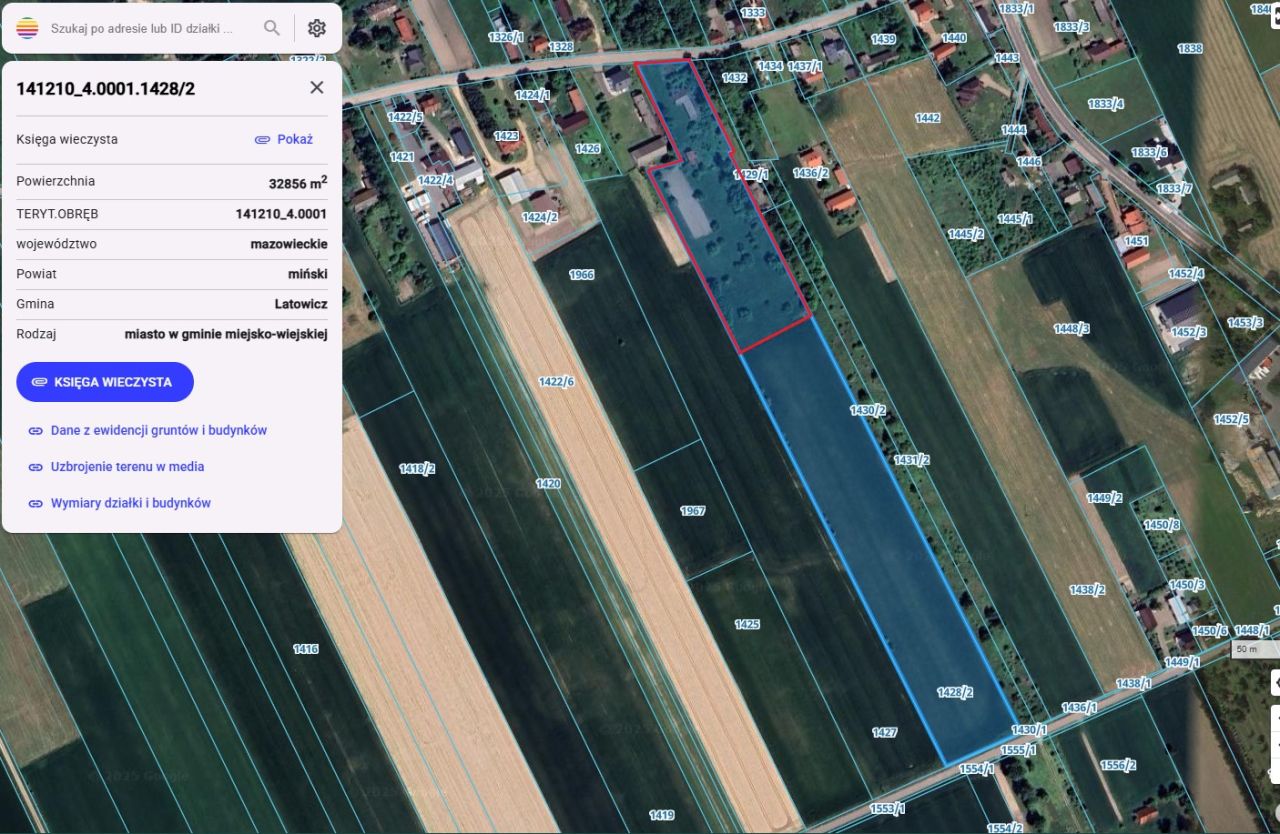 Działka rolno-budowlana Latowicz Rozstanki, ul. Willowa. Zdjęcie 4