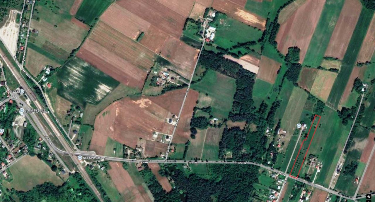 Działka rolno-budowlana Gąsocin, ul. Pułtuska. Zdjęcie 1