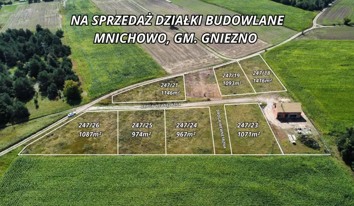 Działka budowlana Mnichowo, .