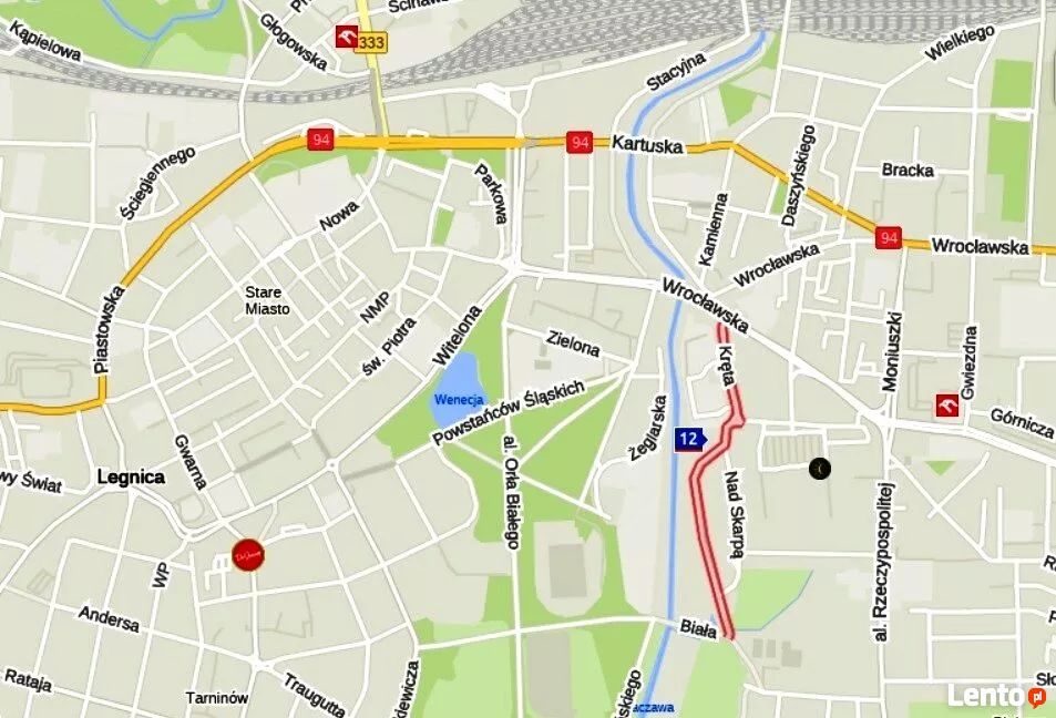 Działka budowlana Legnica Centrum, ul. Kręta. Zdjęcie 14