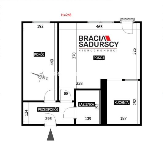 Mieszkanie 2-pokojowe Kraków Dębniki, ul. Dębowa. Zdjęcie 3