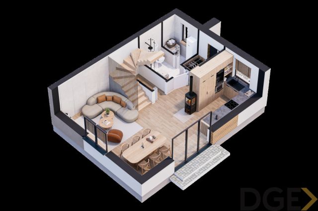 dom wolnostojący, 4 pokoje Bilczyce. Zdjęcie 12