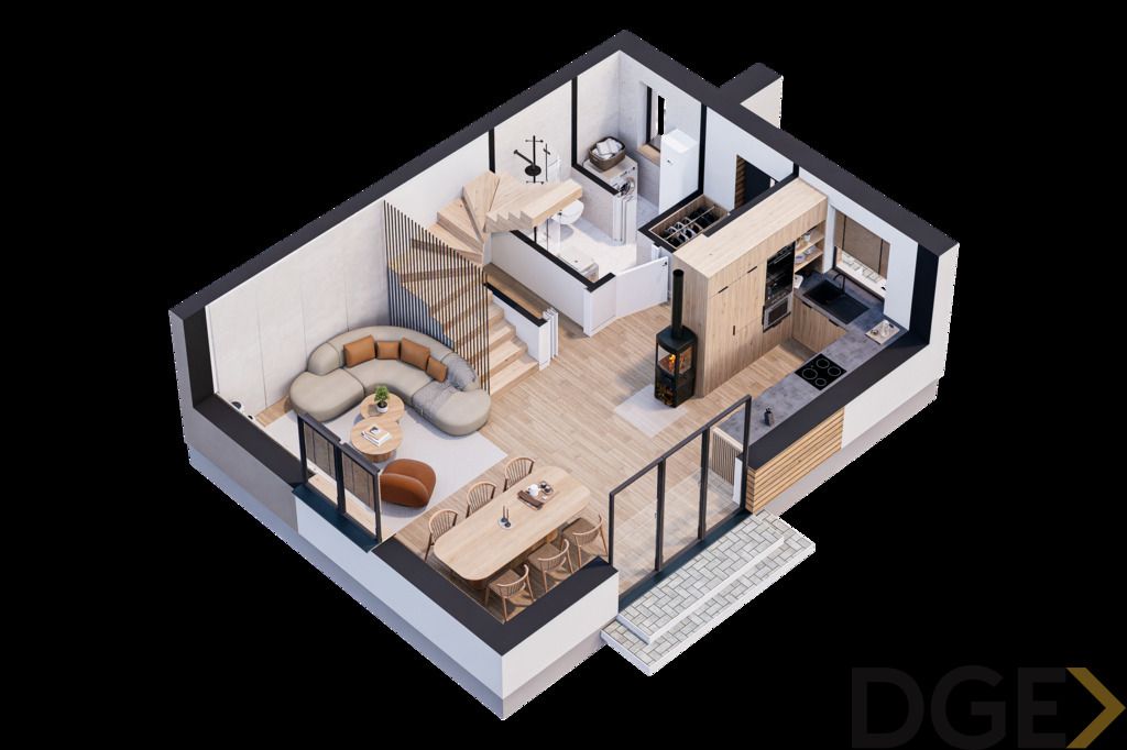 dom wolnostojący, 4 pokoje Bilczyce. Zdjęcie 12