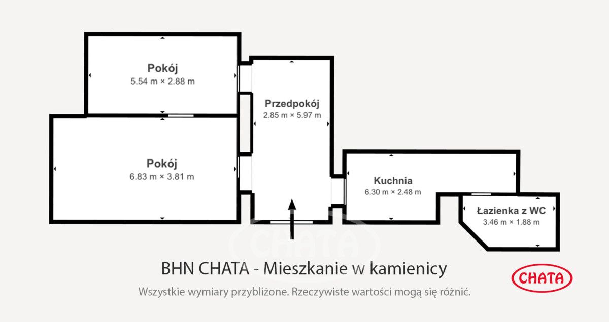 Mieszkanie 2-pokojowe Wrocław Plac Grunwaldzki, ul. Marii Curie-Skłodowskiej. Zdjęcie 22