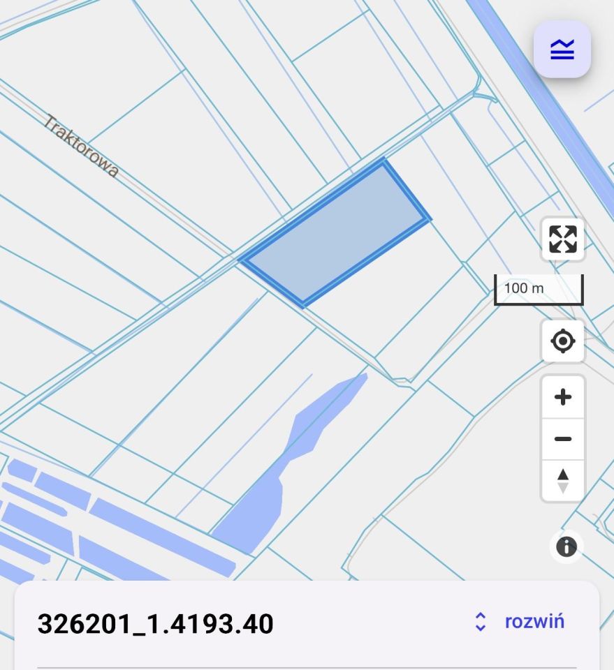 Działka rolna Szczecin Żydowce, ul. Traktorowa. Zdjęcie 1