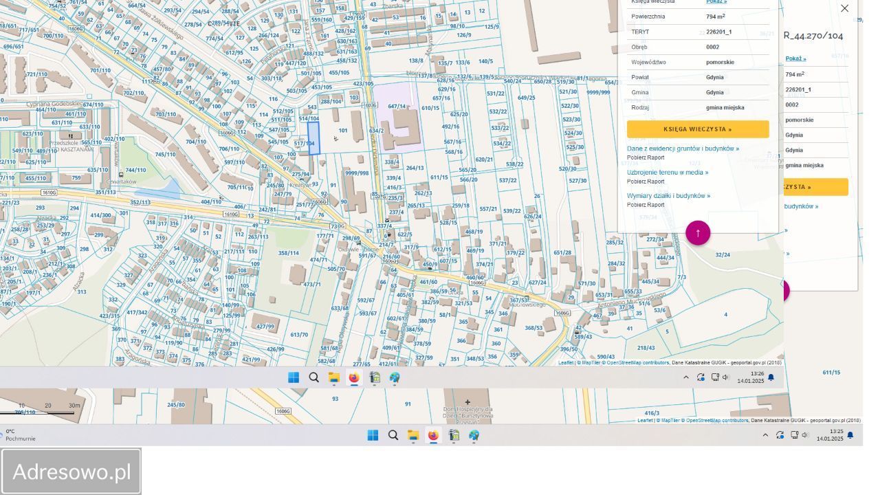 Działka budowlana Gdynia Oksywie, ul. Stanisława Żółkiewskiego. Zdjęcie 12