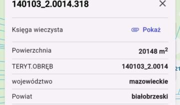 Działka rolna Rogolin