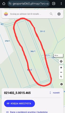 Działka rolna Zawidowice. Zdjęcie 1