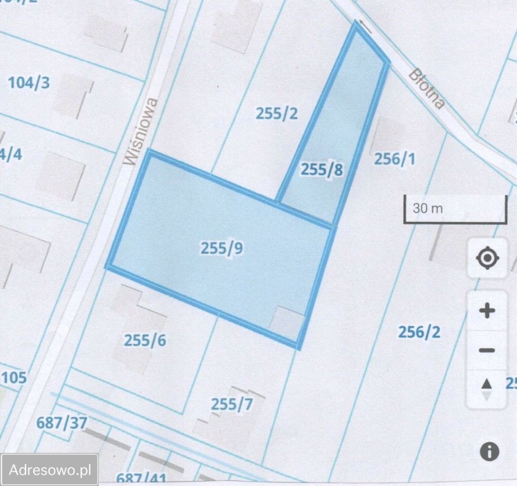 Działka Wilkszyn, ul. Wiśniowa