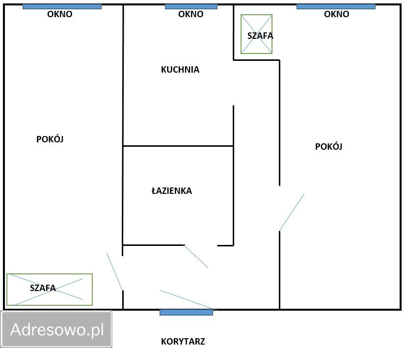 Mieszkanie 2-pokojowe Wrocław Gaj, ul. Krynicka. Zdjęcie 13