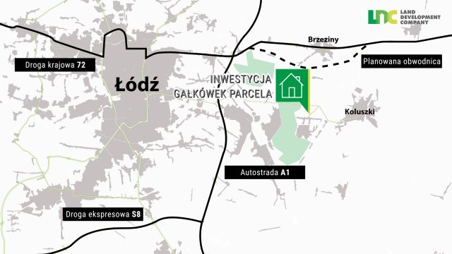 Działka budowlana Gałkówek-Parcela. Zdjęcie 3