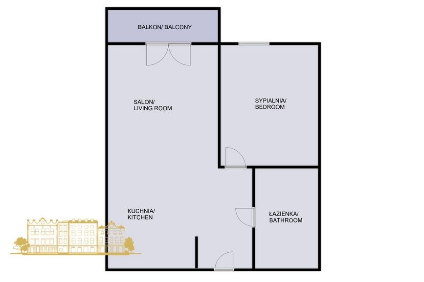 Mieszkanie 2-pokojowe Kraków Górka Narodowa. Zdjęcie 7