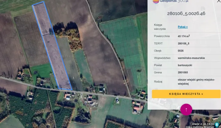 Działka rolno-budowlana Rusajny