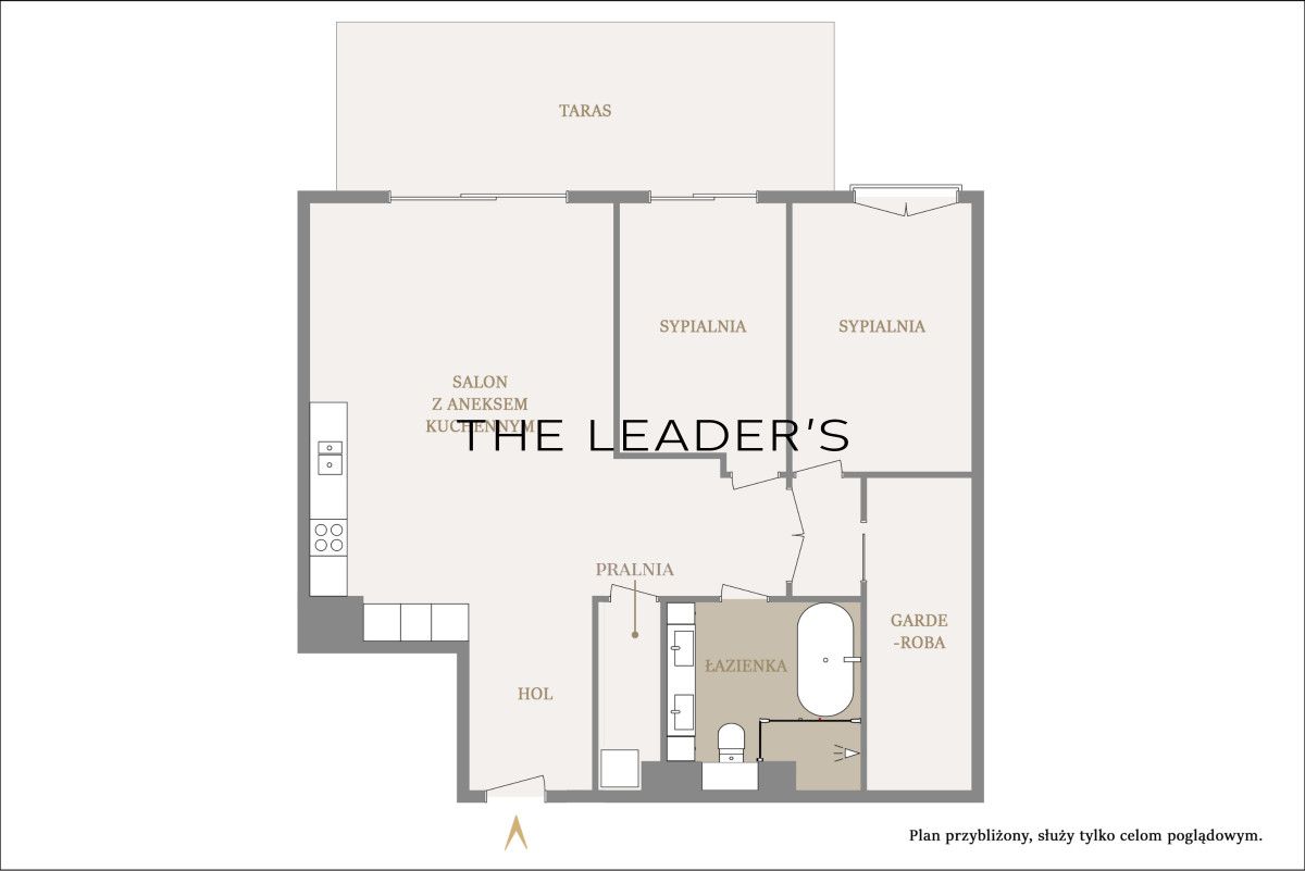 Mieszkanie 3-pokojowe Warszawa Mokotów. Zdjęcie 21