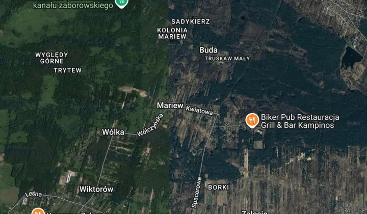 Działka Mariew, ul. Kwiatowa