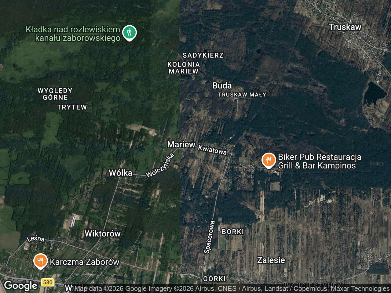 Działka rolno-budowlana Mariew, ul. Kwiatowa. Zdjęcie 1