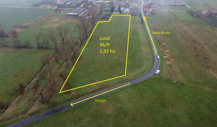Działka rolno-budowlana Lutol