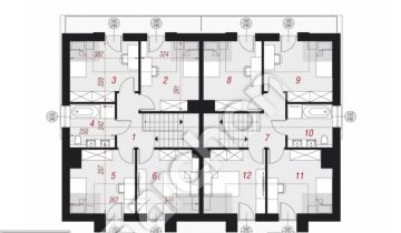 bliźniak, 5 pokoi Niemcz