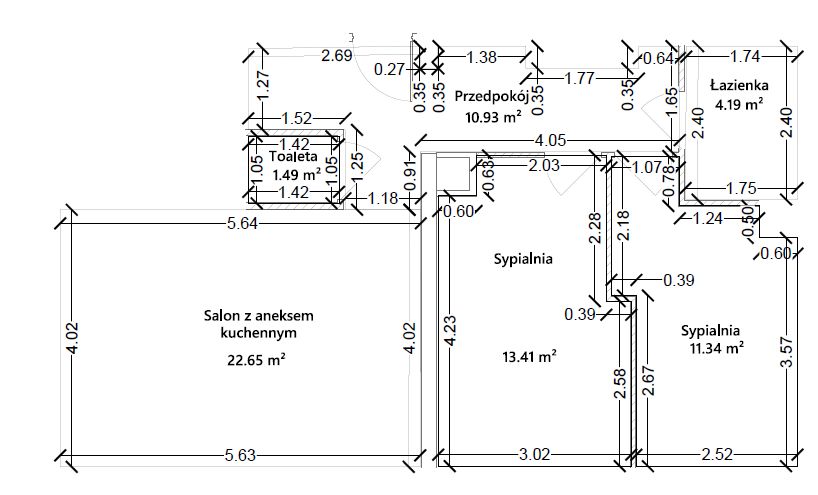 Mieszkanie 3-pokojowe Rumia Janowo, ul. Błoń Janowskich. Zdjęcie 13
