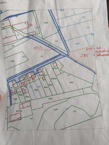 Działka rolno-budowlana Łąka Prudnicka, Nr działki 285. Zdjęcie 1