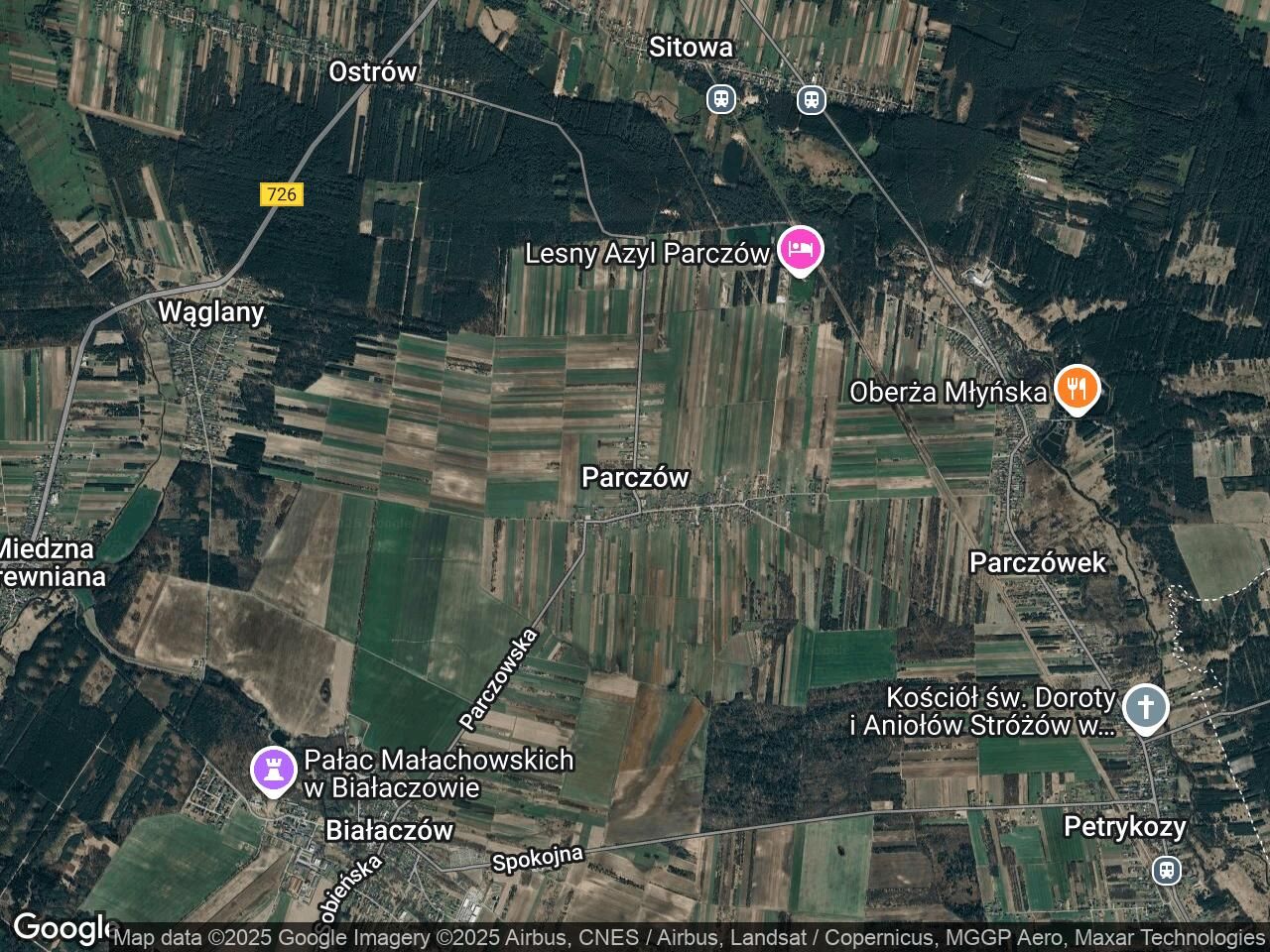 Działka rolna Parczów